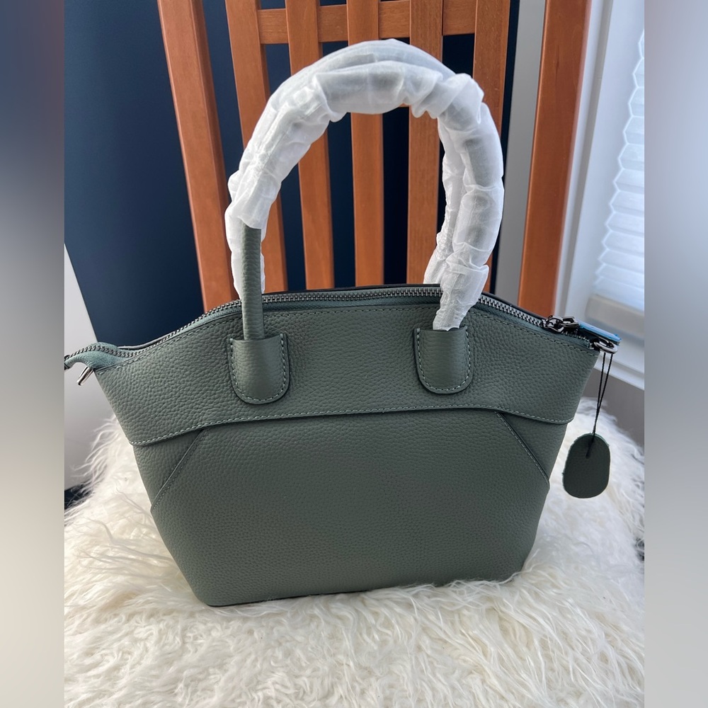 Elegant Sage Green Handbag